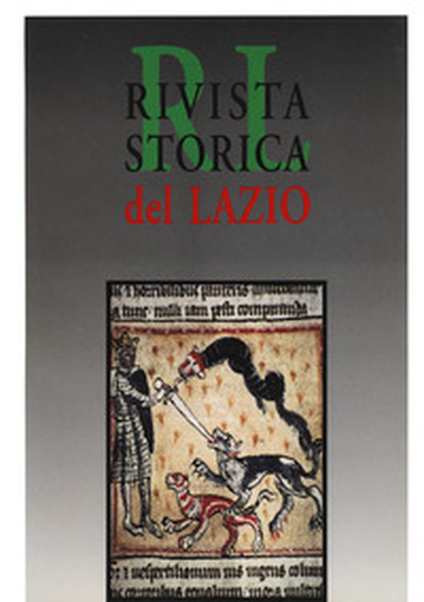 Rivista storica del Lazio - Vol. 16 - Librerie.coop Rivista storica del Lazio - Vol. 16 - Librerie.coop