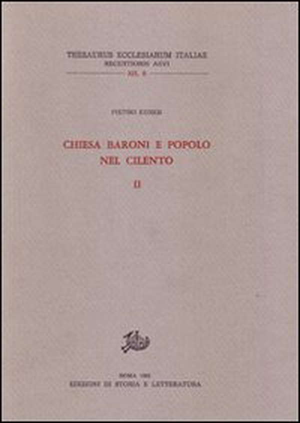 Chiesa, baroni e popoli nel Cilento - Librerie.coop Chiesa, baroni e popoli nel Cilento - Librerie.coop