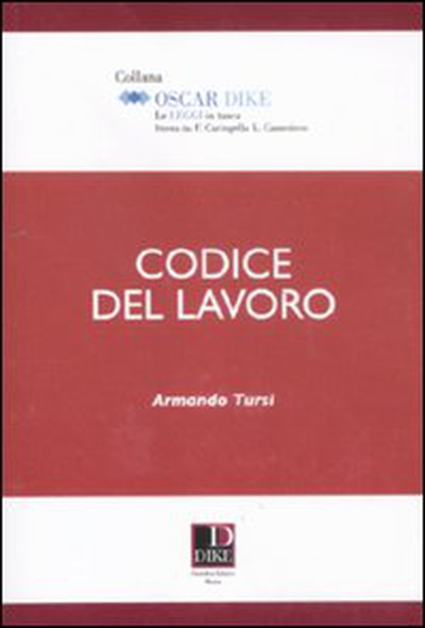 Codice del lavoro - Librerie.coop Codice del lavoro - Librerie.coop