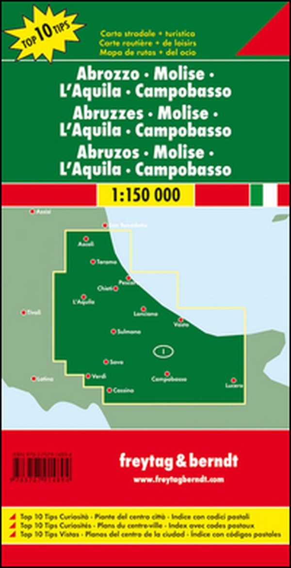 Abruzzo-Molise 1:150.000 - Librerie.coop Abruzzo-Molise 1:150.000 - Librerie.coop