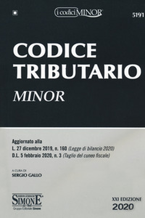 Codice tributario - Librerie.coop Codice tributario - Librerie.coop
