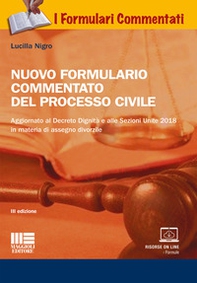 Nuovo formulario commentato del processo civile - Librerie.coop
