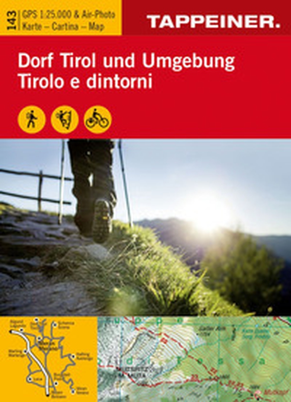 Wanderkarte Dorf Tirol und Umgebung-Cartina escursionistica Tirolo e dintorni - Librerie.coop Wanderkarte Dorf Tirol und Umgebung-Cartina escursionistica Tirolo e dintorni - Librerie.coop