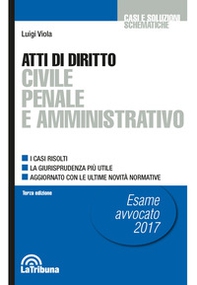 Atti di diritto civile penale e amministrativo - Librerie.coop