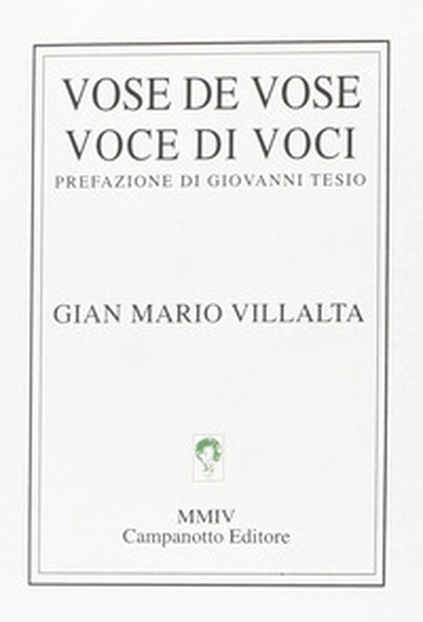 Vose de vose-Voce di voci - Librerie.coop Vose de vose-Voce di voci - Librerie.coop