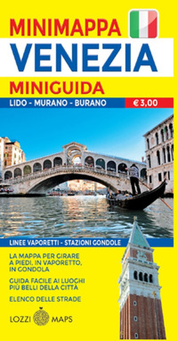 Venezia in lingua. Minimappa e miniguida. Ediz. italiana - Librerie.coop Venezia in lingua. Minimappa e miniguida. Ediz. italiana - Librerie.coop