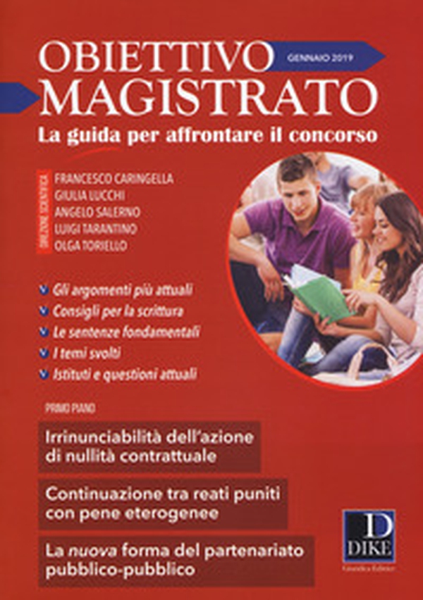 Obiettivo magistrato. La guida per affrontare il concorso - Vol. 1 - Librerie.coop Obiettivo magistrato. La guida per affrontare il concorso - Vol. 1 - Librerie.coop