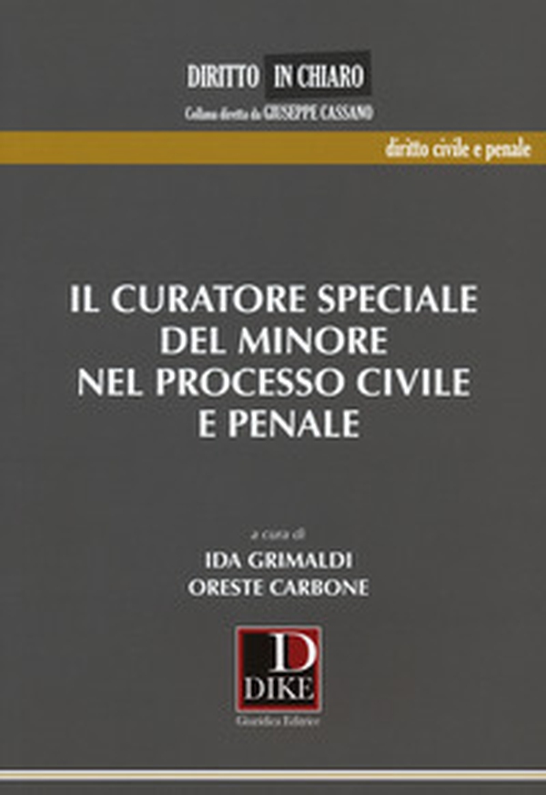 Il curatore speciale del minore nel processo civile e penale - Librerie.coop Il curatore speciale del minore nel processo civile e penale - Librerie.coop