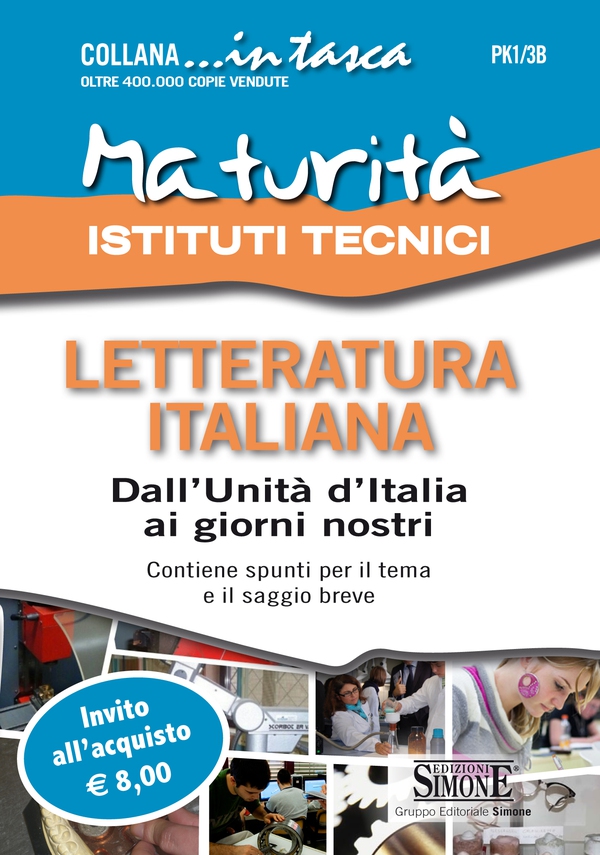 Maturità Istituti Tecnici - Letteratura Italiana - Dall'Unità d'Italia ai giorni nostri - Librerie.coop Maturità Istituti Tecnici - Letteratura Italiana - Dall'Unità d'Italia ai giorni nostri - Librerie.coop