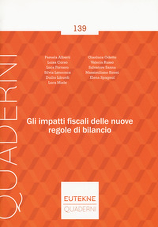 Gli impatti fiscali delle nuove regole di bilancio - Librerie.coop Gli impatti fiscali delle nuove regole di bilancio - Librerie.coop