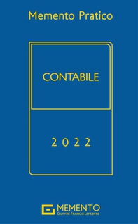 Memento pratico. Contabile 2022 - Librerie.coop