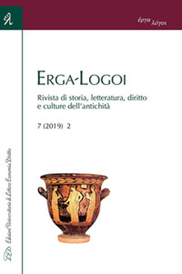 Erga-Logoi. Rivista di storia, letteratura, diritto e culture dell'antichità - Librerie.coop Erga-Logoi. Rivista di storia, letteratura, diritto e culture dell'antichità - Librerie.coop