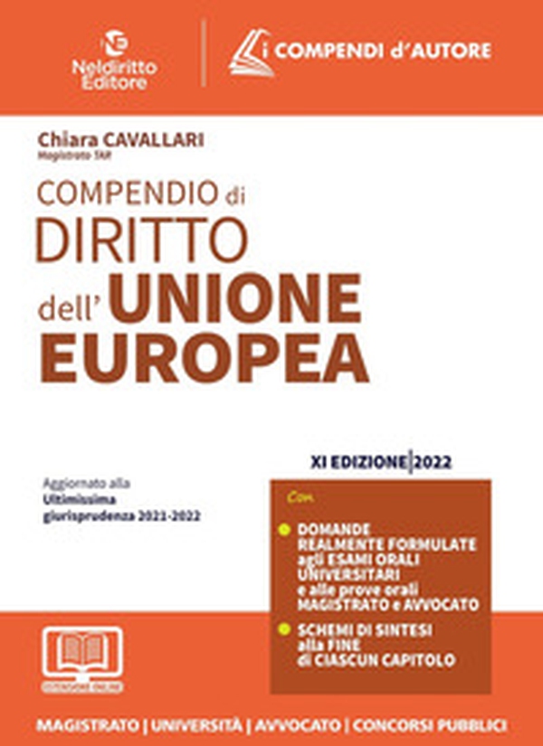 Compendio di diritto dell'Unione Europea - Librerie.coop Compendio di diritto dell'Unione Europea - Librerie.coop