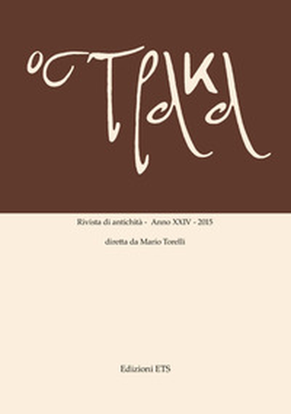 Ostraka. Rivista di antichità - Vol. 24 - Librerie.coop Ostraka. Rivista di antichità - Vol. 24 - Librerie.coop