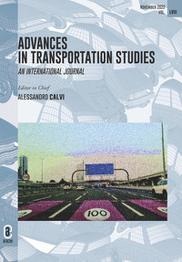 Advances in transportation studies. An international journal - Librerie.coop Advances in transportation studies. An international journal - Librerie.coop