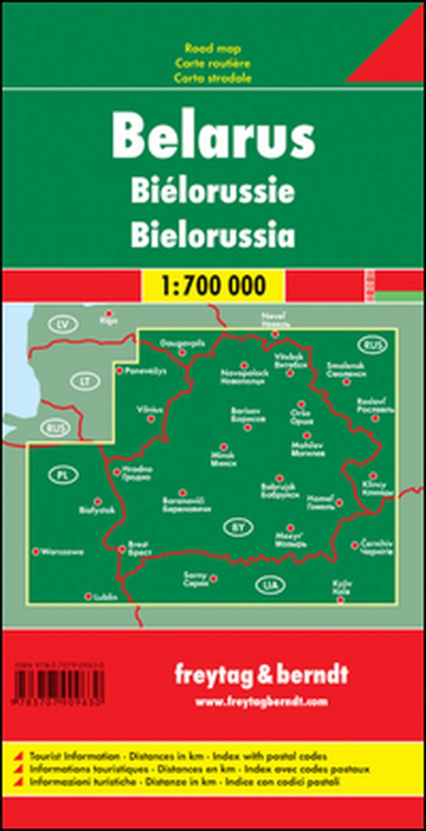 Bielorussia 1:700.000 - Librerie.coop Bielorussia 1:700.000 - Librerie.coop
