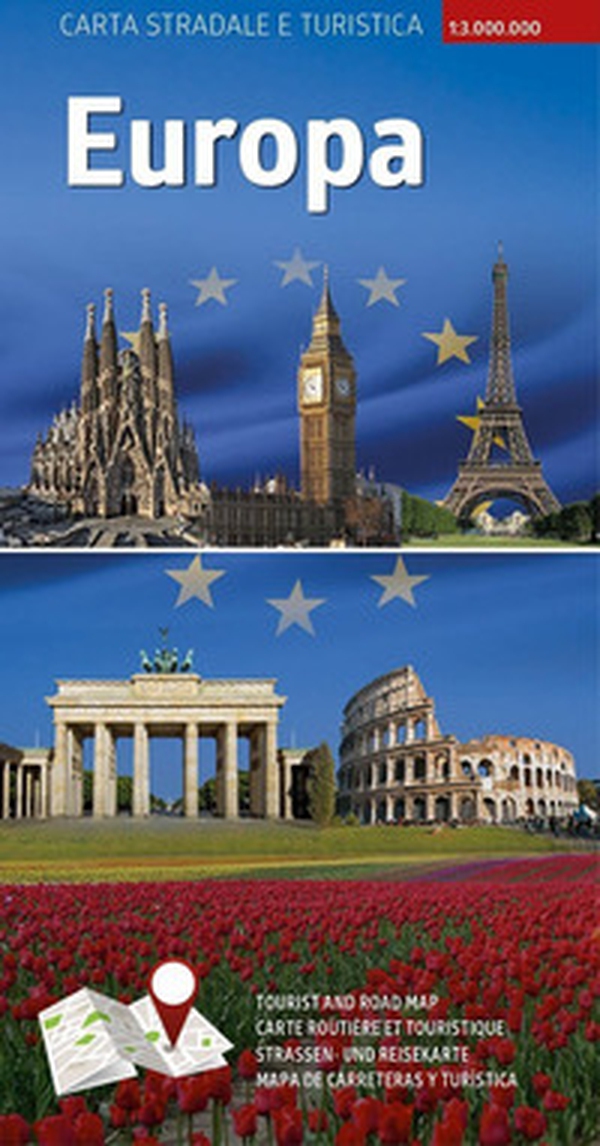 Carta stradale e turistica plastificata. Europa. 1:3.000.000 - Librerie.coop Carta stradale e turistica plastificata. Europa. 1:3.000.000 - Librerie.coop