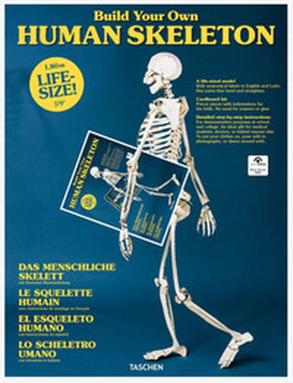 Build your own Human Skeleton. Ediz. inglese, francese e tedesca - Librerie.coop Build your own Human Skeleton. Ediz. inglese, francese e tedesca - Librerie.coop
