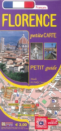 Pianta Firenze mini map. Ediz. francese - Librerie.coop
