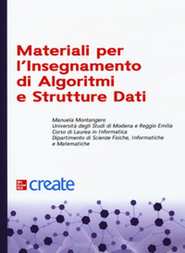 Materiali per l'insegnamento di algoritmi e strutture dati - Librerie.coop Materiali per l'insegnamento di algoritmi e strutture dati - Librerie.coop