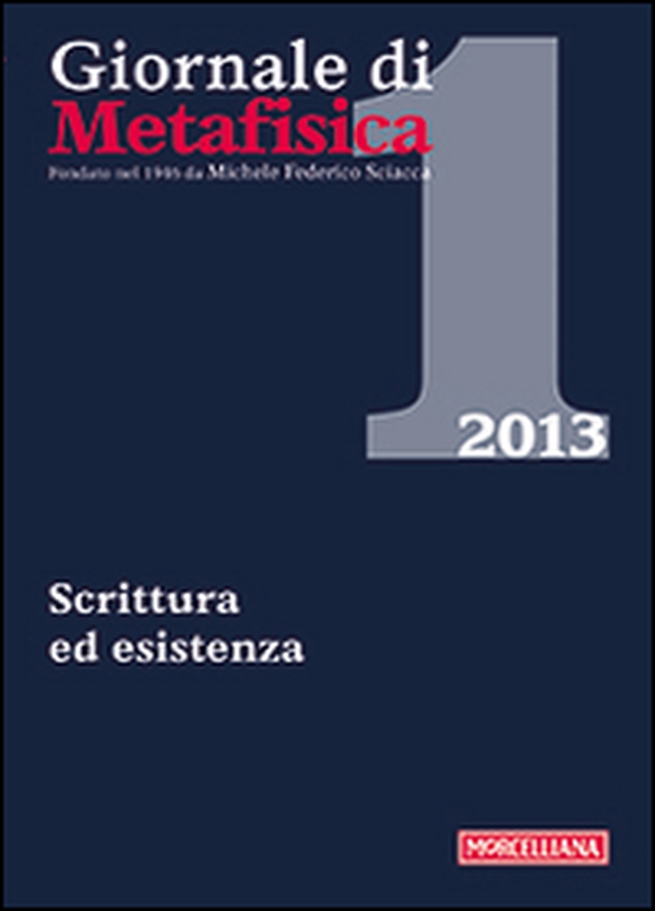 Giornale di metafisica - Librerie.coop Giornale di metafisica - Librerie.coop