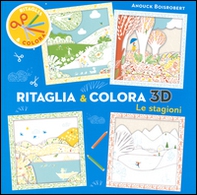 Le stagioni. Ritaglia & colora 3D - Librerie.coop