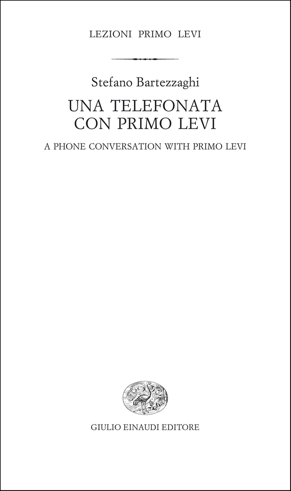 Una telefonata con Primo Levi - Librerie.coop Una telefonata con Primo Levi - Librerie.coop