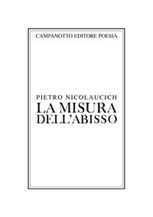 La misura dell'abisso - Librerie.coop La misura dell'abisso - Librerie.coop