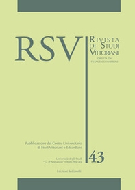 RSV. Rivista di studi vittoriani - Vol. 43 - Librerie.coop