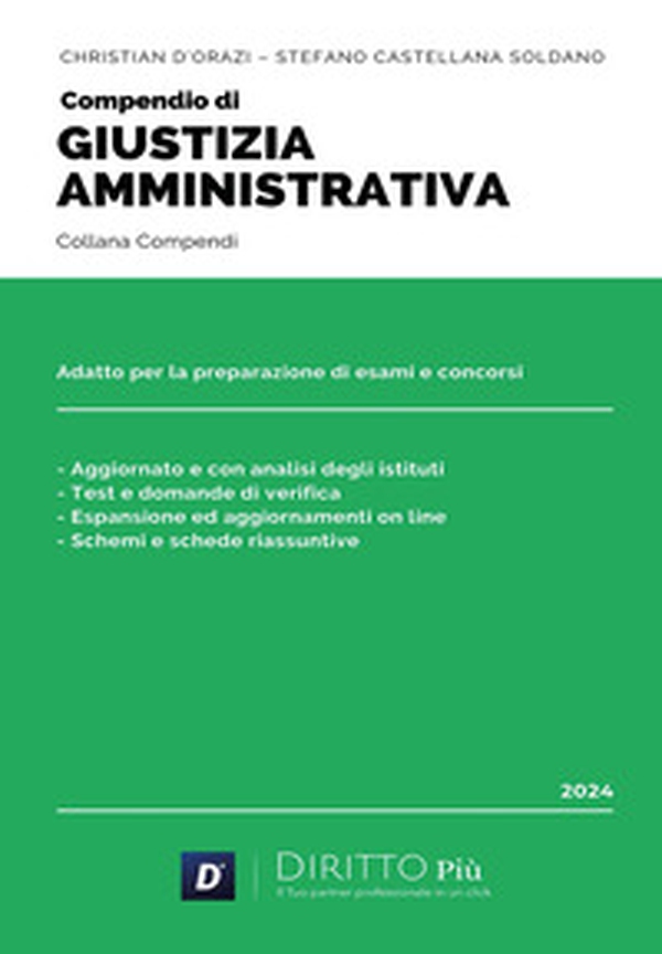 Compendio di giustizia amministrativa - Librerie.coop Compendio di giustizia amministrativa - Librerie.coop