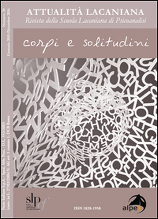 Attualità lacaniana. Rivista della Scuola Lacaniana di Psicoanalisi - Librerie.coop Attualità lacaniana. Rivista della Scuola Lacaniana di Psicoanalisi - Librerie.coop