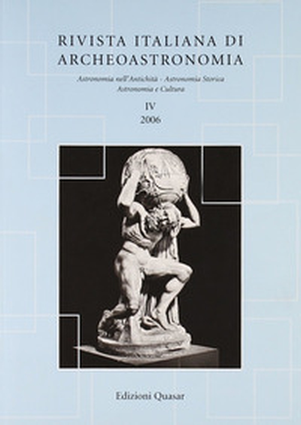 Rivista italiana di archeoastronomia. Astronomia nell'antichità, astronomia storica, astronomia e cultura - Librerie.coop Rivista italiana di archeoastronomia. Astronomia nell'antichità, astronomia storica, astronomia e cultura - Librerie.coop
