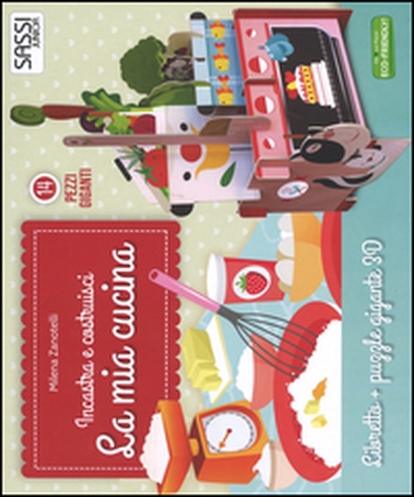 La mia cucina. Incastra e costruisci. Libro puzzle - Librerie.coop La mia cucina. Incastra e costruisci. Libro puzzle - Librerie.coop