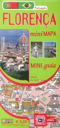 Firenze mini map. Ediz. portoghese - Librerie.coop