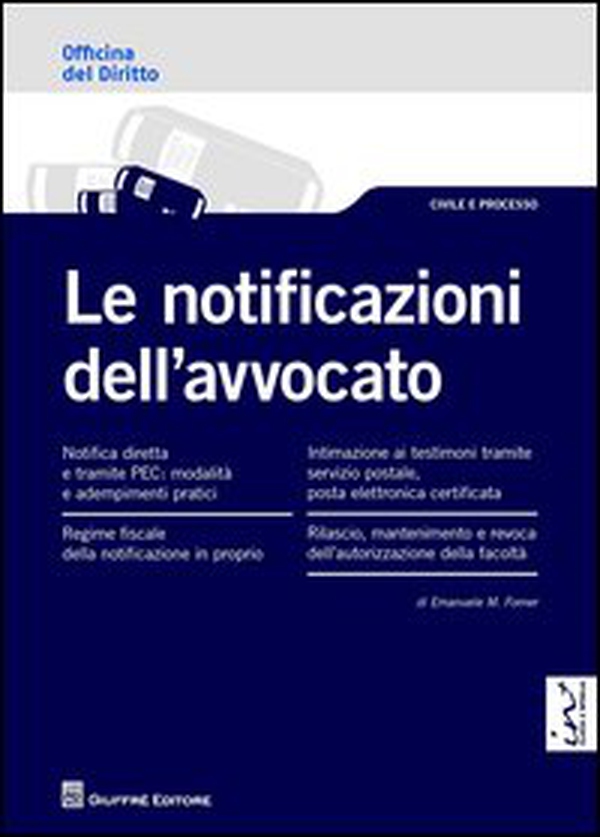 Le notificazioni dell'avvocato - Librerie.coop Le notificazioni dell'avvocato - Librerie.coop