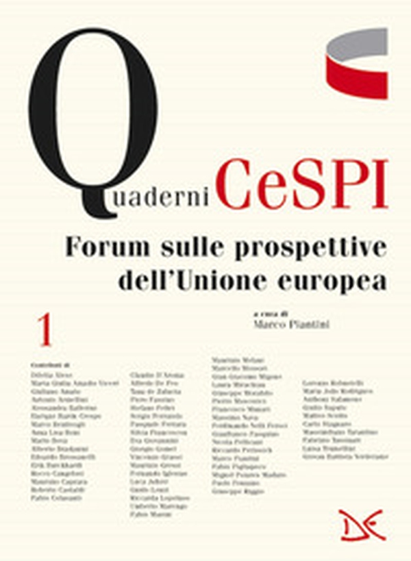 Forum sulle prospettive dell'Unione europea - Librerie.coop Forum sulle prospettive dell'Unione europea - Librerie.coop