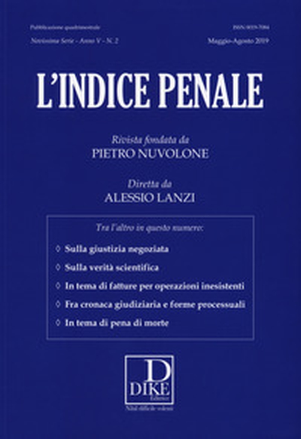 L'indice penale - Vol. 2 - Librerie.coop L'indice penale - Vol. 2 - Librerie.coop