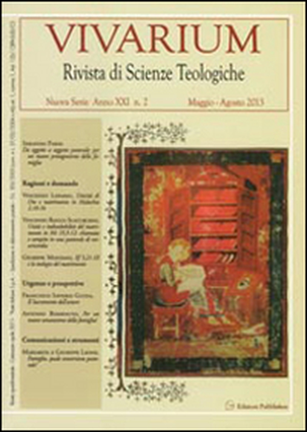 Vivarium. Rivista di scienze teologiche - Librerie.coop Vivarium. Rivista di scienze teologiche - Librerie.coop