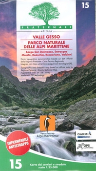 Carta n. 15. Valle Gesso, parco naturale delle Alpi Marittime - Librerie.coop