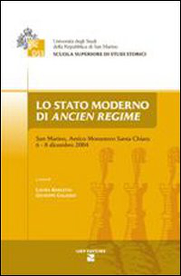 Lo Stato moderno di ancien regime - Librerie.coop Lo Stato moderno di ancien regime - Librerie.coop