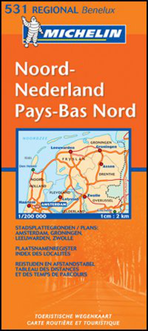 Noord-Nederland-Pays-Bas nord 1:200.000 - Librerie.coop Noord-Nederland-Pays-Bas nord 1:200.000 - Librerie.coop