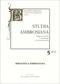 Studia ambrosiana. Annali dell'Accademia di Sant'Ambrogio - Librerie.coop