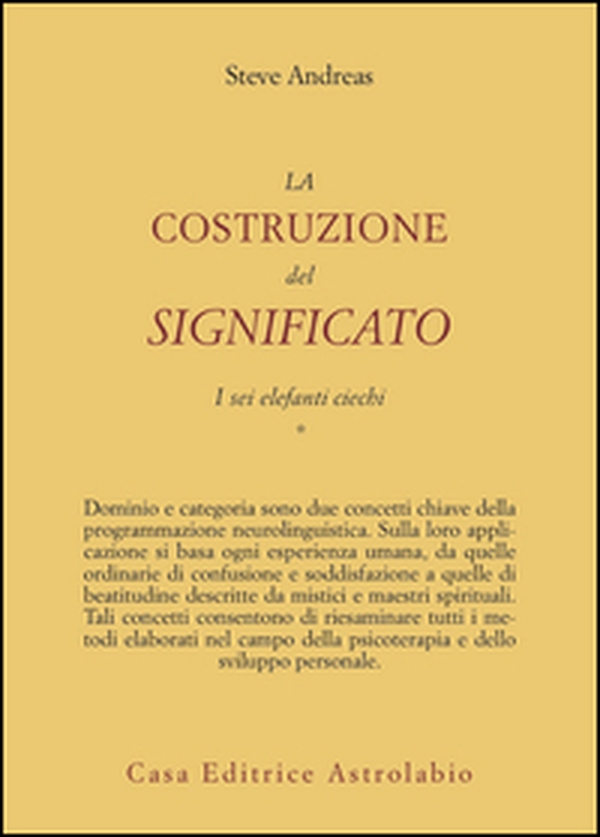 La costruzione del significato - Librerie.coop La costruzione del significato - Librerie.coop