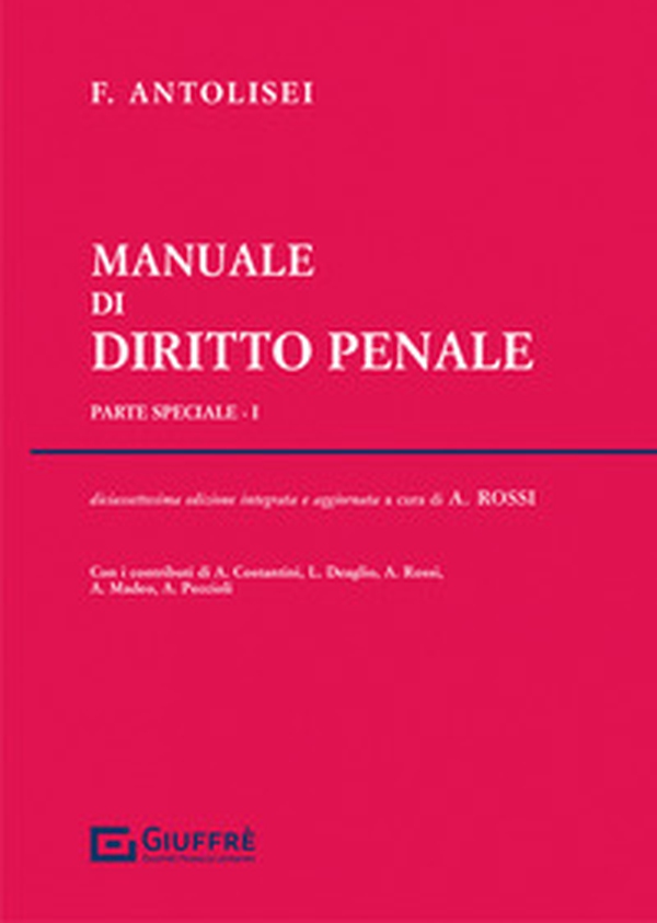 Manuale di diritto penale - Librerie.coop Manuale di diritto penale - Librerie.coop