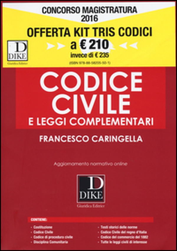 Tris codici concorso magistratura 2016 - Librerie.coop Tris codici concorso magistratura 2016 - Librerie.coop