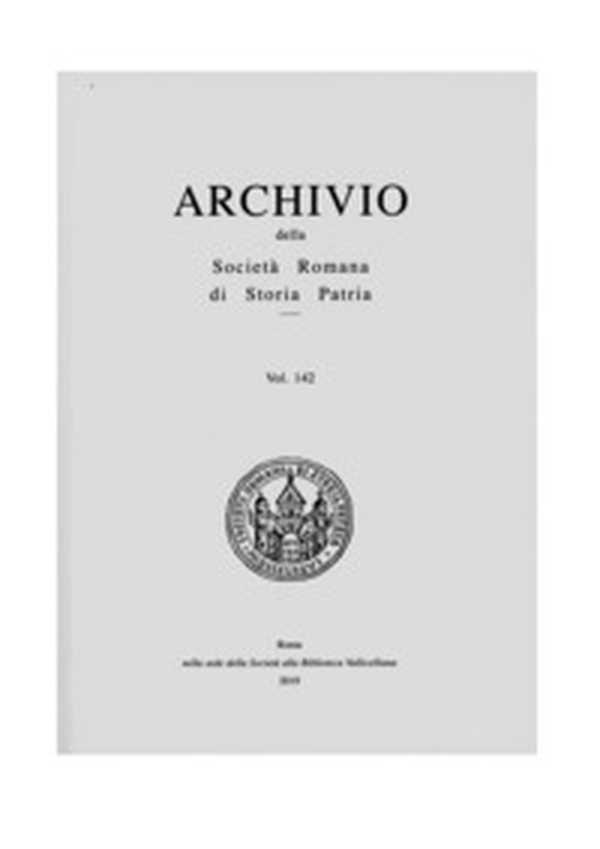 Archivio della Società romana di storia patria - Librerie.coop Archivio della Società romana di storia patria - Librerie.coop
