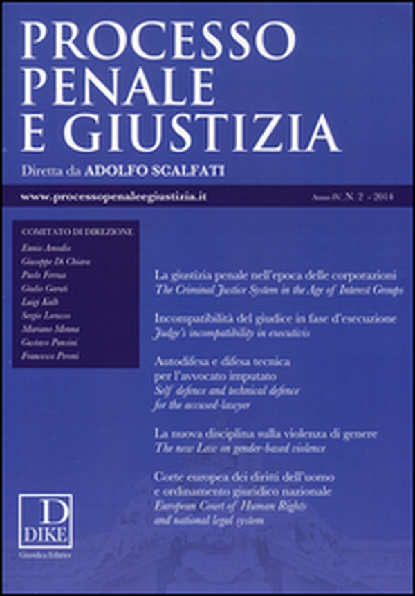 Processo penale e giustizia - Vol. 2 - Librerie.coop Processo penale e giustizia - Vol. 2 - Librerie.coop