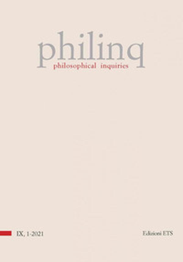 Philinq. Philosophical inquiries - Vol. 1 - Librerie.coop Philinq. Philosophical inquiries - Vol. 1 - Librerie.coop