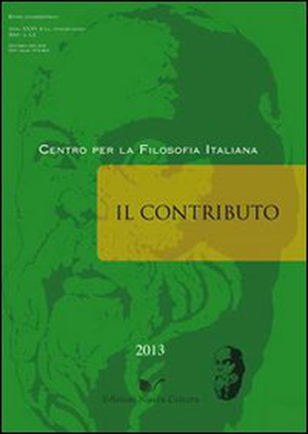 Il contributo (2013) vol. 1-2 - Librerie.coop Il contributo (2013) vol. 1-2 - Librerie.coop