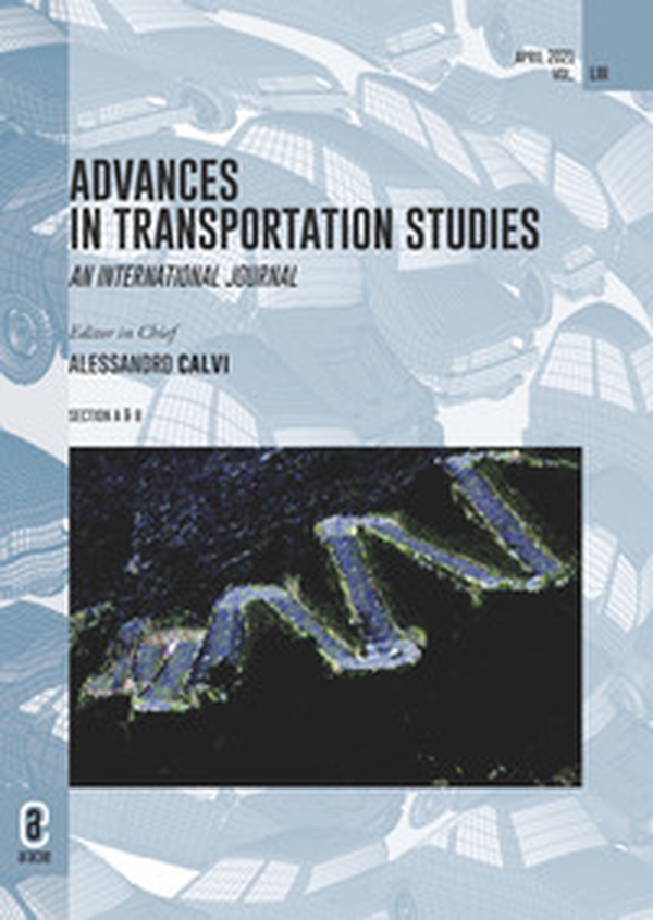 Advances in transportation studies. An international journal - Librerie.coop Advances in transportation studies. An international journal - Librerie.coop